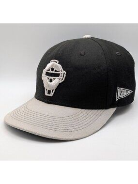 Baseballism Honor Tradition Catchers Mask Logo Fitted Cap 7 1/4 Black/Gray